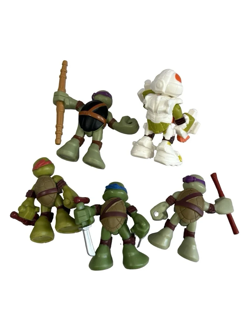 Teenage Mutant Ninja Turtles Half-Shell Heroes Figure Lot Set Of 5